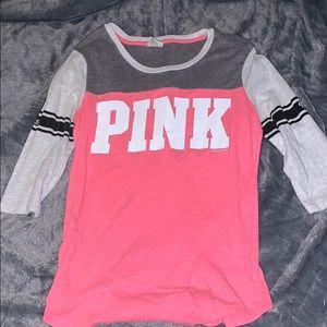 3/4 Sleeve Shirt from PINK